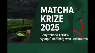 Nedostatek matcha? Tady je pravda.