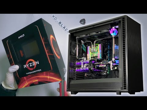 $15000 THREADRIPPER 3990X & RTX 3090 2Way WORKSTATION Build