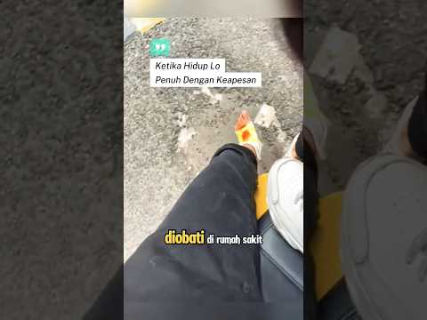 Ketika Sudah Jatuh Tertabrak Sampah