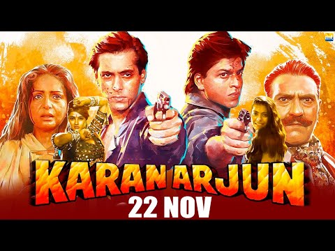 Shah Rukh Khan & Salman Khan's EPIC Film Karan Arjun RE-RELEASING after 29 Years | 22 Nov