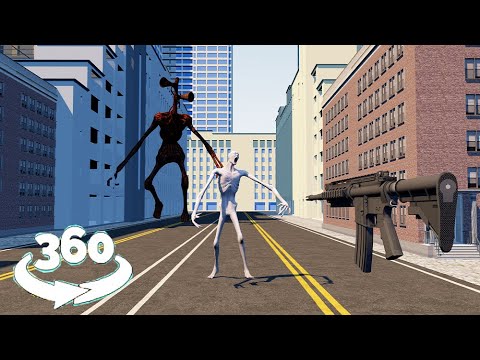 The Siren Head & SCP 096 - Horror 360 Short Film #21