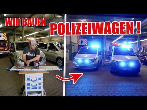 Vom VITO zum STREIFENWAGEN 🚓🙌🏻 Teil 2  - Ohne BLAULICHT GEHT NIX 🤩🙏🏻  | ItsMarvin