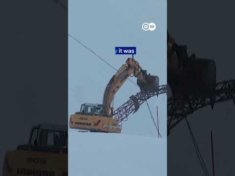 Why blow up Germany's last ski lift built on a glacier? | DW News