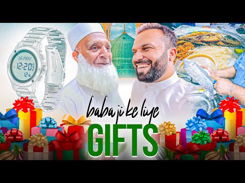 Buying Gifts for Baba Ji in Madinah 🎁 AlFajr Watch ⌚ & Khujoor | Fish Rice at Souq Tabakha 🐟😋