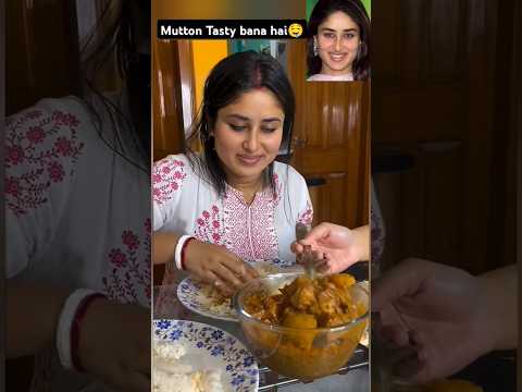 Duplicate Kareena 😮 Tasty Mutton #shorts #trending #viralshort #shortsfeed #funny #india