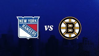 Preseason Game 1: New York Rangers @ Boston Bruins Recap