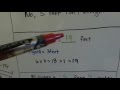 Unit Conversion and Measurement Problems