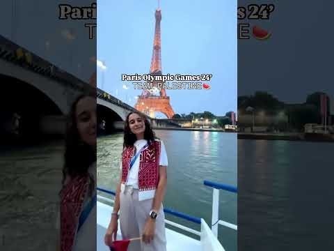 Team Palestine at the Paris Olympic Games 2024 #sports #paris2024 #olympics #games