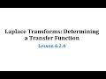 Understanding Transfer Functions and Laplace Transforms
