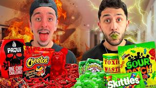 Ultimate Spicy VS Sour Challenge (ft. FaZe Rug)