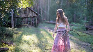 Camping, Harvesting and Cooking in my Off Grid Cabin in the Rainforest