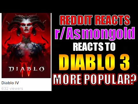 Asmongold's Reddit Reacts to Diablo 3 Being More Popular Than Diablo 4 on Twitch