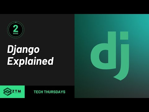 What is Django? | Django Explained in Under 2 Minutes For BEGINNERS.