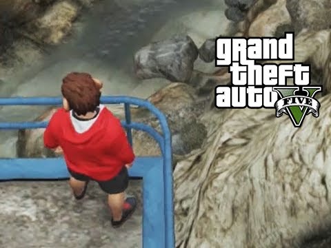 GTA 5 Online Playing Chicken, Squeaker Chased by Delirious and the Kid Voice
