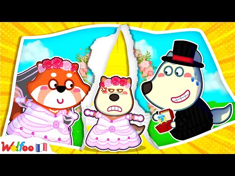Non ! Wolfoo Est À Moi ! Ne Soyez Pas Jaloux 👰‍♂️ Dessin Animé Pour Bébé 🎉 Collection D'épisodes