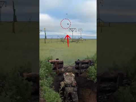 Entrenamiento contra drones en la vida real.
