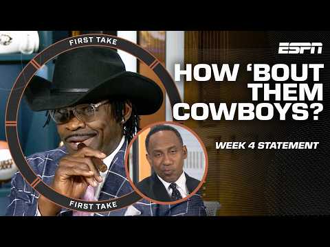 'A LOUD &amp; PROUD STATEMENT!' 🗣️ - Michael Irvin's THRILLED about the Cowboys Week 4 win | First Take