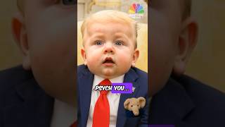 Baby Trump Calls ABC Reporter TERRIBLE #babytrump #naptimenews