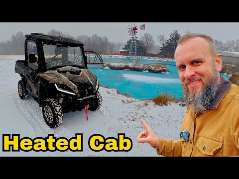 Testing the Bighorn 550 SXS in a Snow Storm