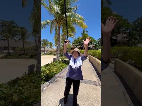 99歳ばぁばとビーチ🏖️