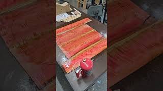 Pink Ivory Guitar!! 🎶 The Luthier by @nickreinermusic