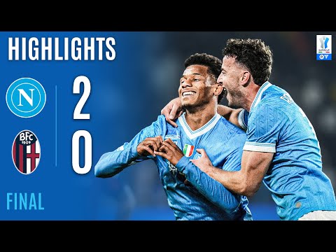 NAPOLI-BOLOGNA 2-0 | HIGHLIGHTS | Neres Double Seals Silverware | EA SPORTS FC Supercup 2025/26 thumbnail