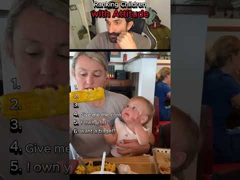 Ranking Children with Attitude #3 #funny #shorts