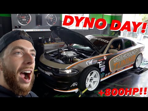 My 6-Speed Hellcat Charger made GREAT Power on the Dyno!!