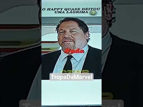 O HAPPY SE LEMBROU DO TONY STARK NESSA CENA #marvel