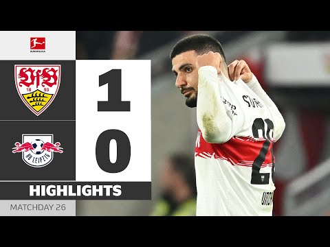 Undav Delivers Top Four Boost! | VFB STUTTGART - RB LEIPZIG | Highlights | Matchday 26 – Bundesliga