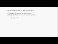 Finding Slopes of Parallel and Perpendicular Lines