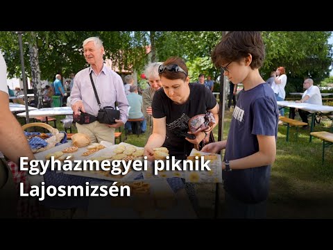 Egyházmegyei piknik Lajosmizsén a YouTube-on