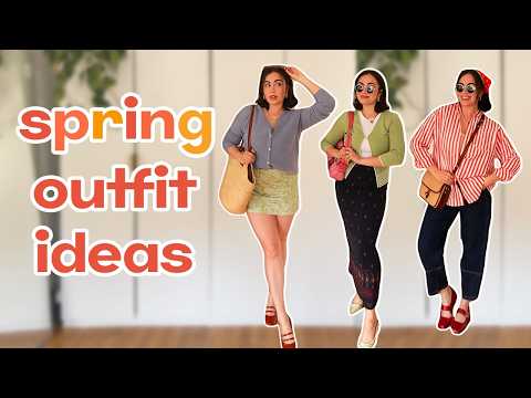 21 SPRING OUTFITS 🌷🌸 stylish outfits with color + prints! ✨