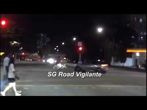 7apr2026 Sims Ave cyclist hit by car turning  right at the discretionary right turn junction