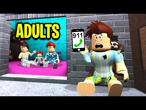 My Family Were Secretly BABIES.. I Call Cops! (Roblox)