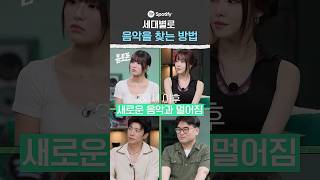 스포티파이로 음악 디깅하는 분 손 🙋🏻‍♀️