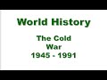 Cold War Events and Policies