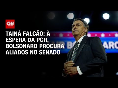 Tainá falcão: À espera da PGR, Bolsonaro procura aliados no Senado | BASTIDORES CNN