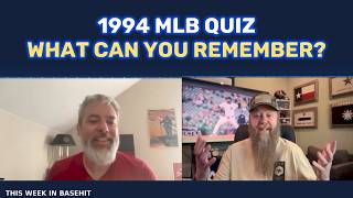 Pop Quiz: Can you recreate the 1994 MLB divisional alignment from memory?