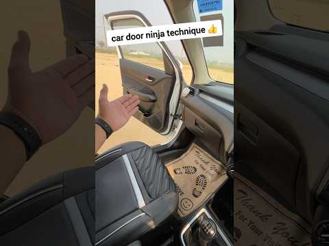 कार का door बंद करने की ninja technique 👍 | car door won't close | part 2 | #wagonoctane #shorts