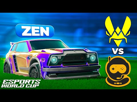 ZEN POV - Vitality vs Spacestation Gaming - Group D Match #1 - EWC 2025 Rocket League