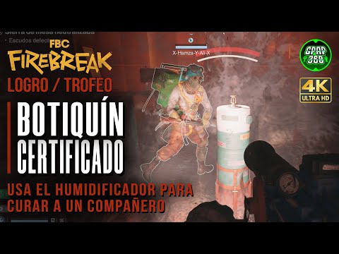 FBC: Firebreak | Logro / Trofeo: Botiquín certificado (Usar humidificador para curar a un compañero)