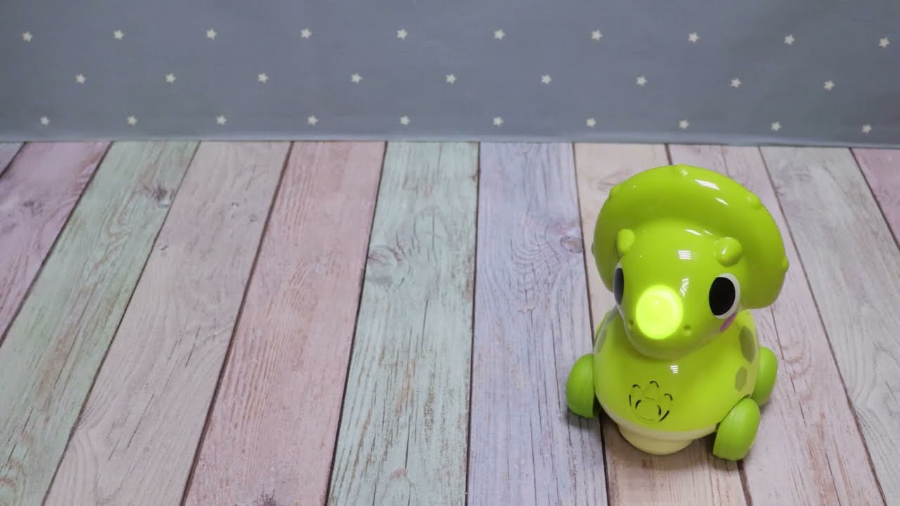 Игрушка HOLA Динозавр световые звуковые эффекты на батарейках с 18мес - видео