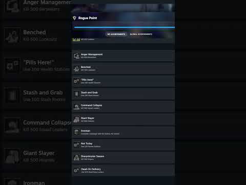 Old Achievements... Meet New Achievements | #roguepoint #multiplayer