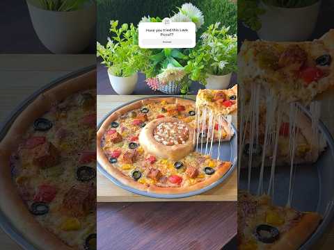 #shorts Cheesy Lava Pizza #easyrecipe #ashortaday