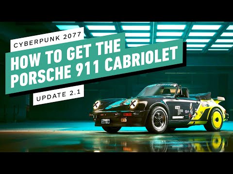 Cyberpunk 2077 - How to Get the Porsche 911 Cabriolet (Update 2.1)
