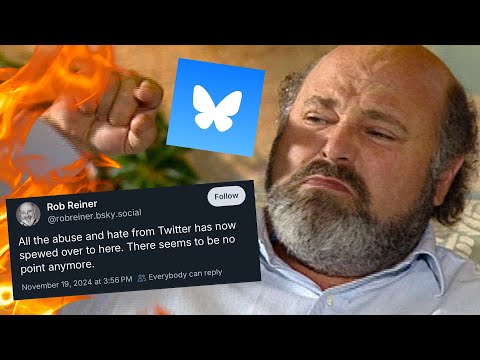 Bluesky EATS Itself! Rob Reiner QUITS?! Calls the Platform TOXIC!