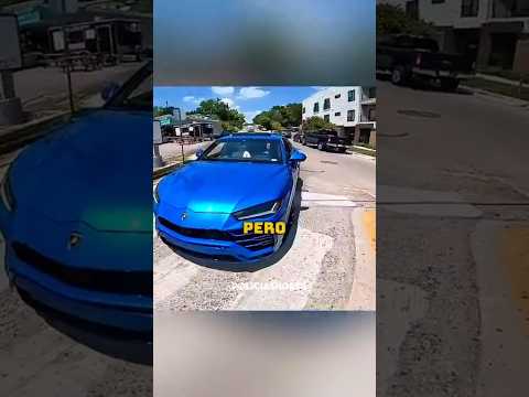 Conductor de Lambo Ataca a un Motociclista 😳