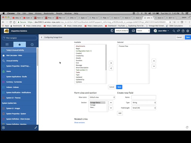 How to Create a Process Flow Formatter for Outages in Kingston