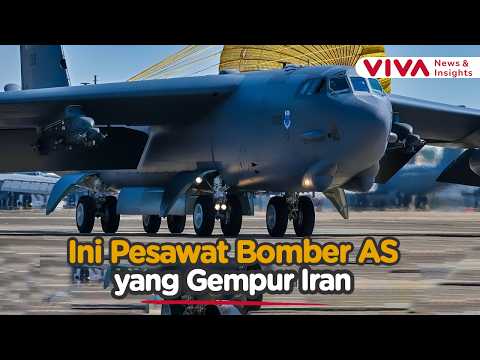Operasi Epic Fury, AS Kerahkan Pembom B-52 Stratofortress Serang Iran